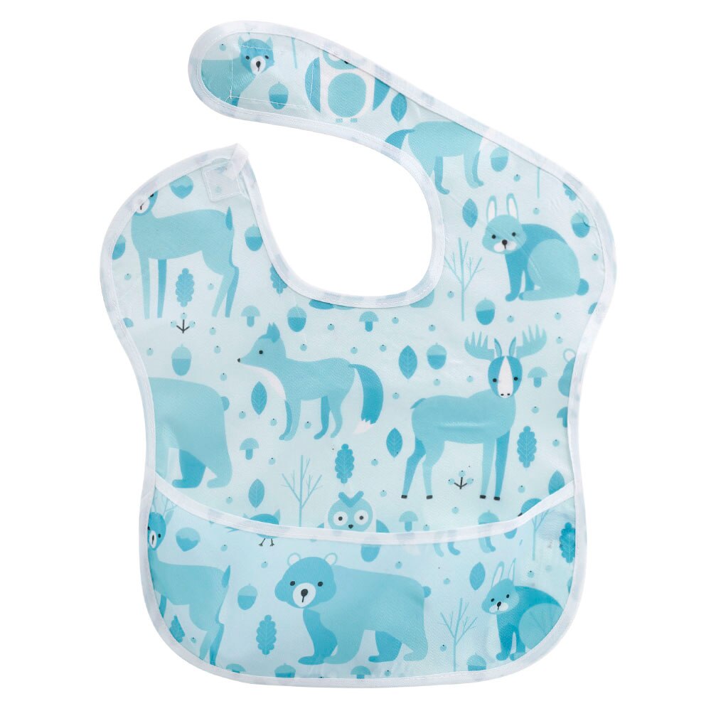 Waterproof Baby Bib with Food Catcher